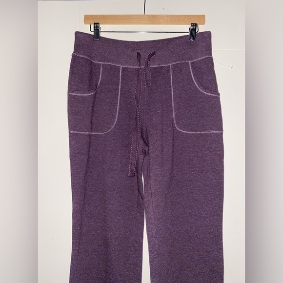 Eddie Bauer French Terry Pull On Drawstring Pants Outdoor Hiking Walks Women M - Picture 4 of 7